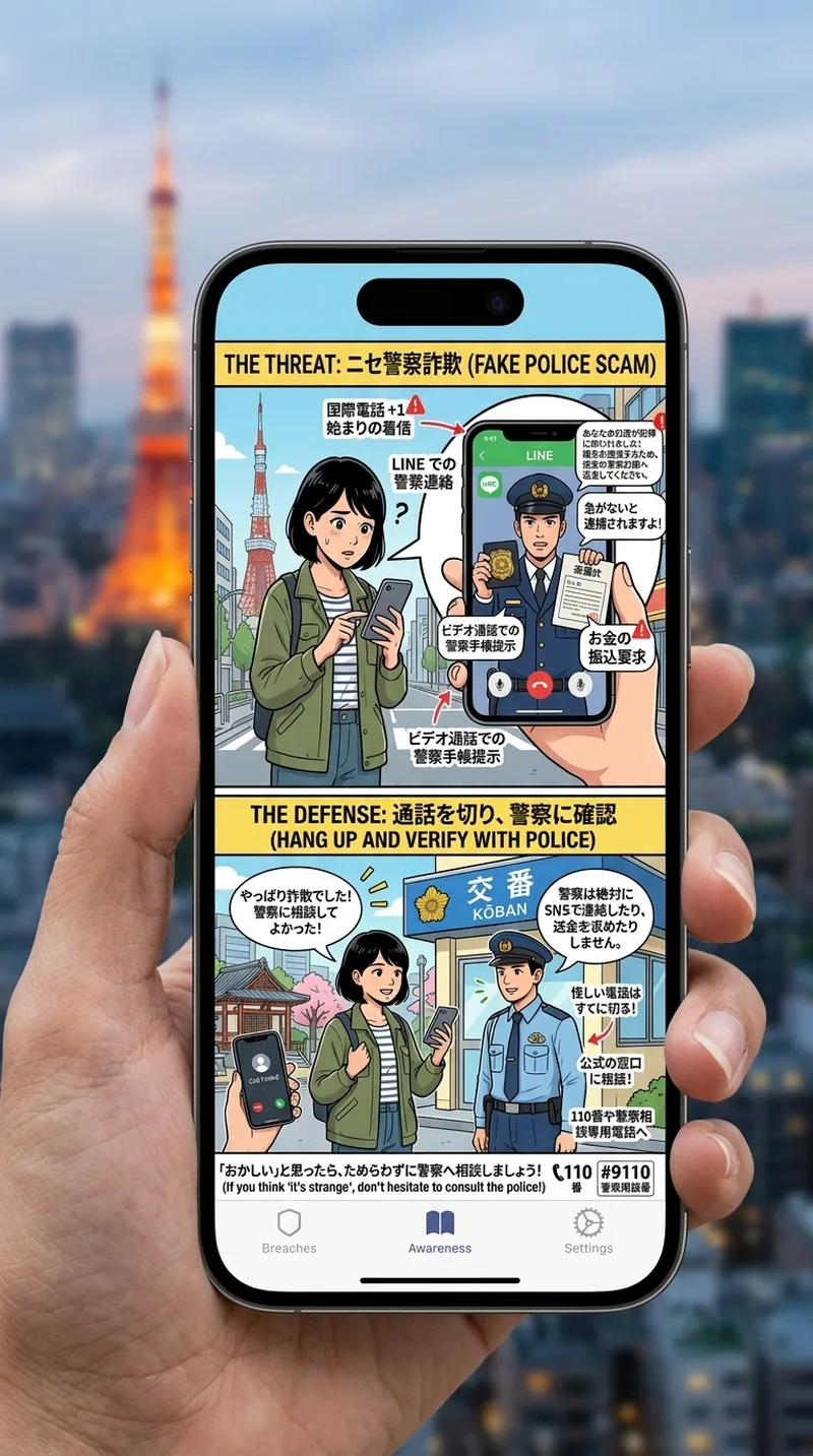 Scam comic localisation